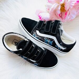 Vans Old Skool V Customized Butterfly Sneakers